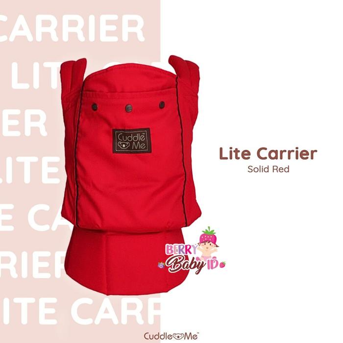 Gambar Cuddle Me Lite Carrier Solid Colour Gendongan Depan Gendongan Bayi - Motif C dari Berry Baby Kota Bandung Tokopedia