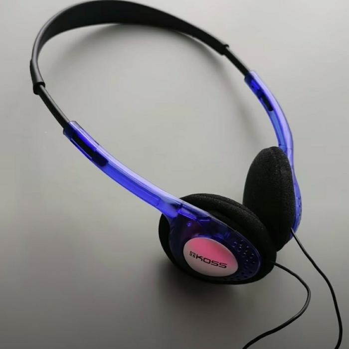 Jual headphone vintage transparent small lightweight - Kota Bekasi