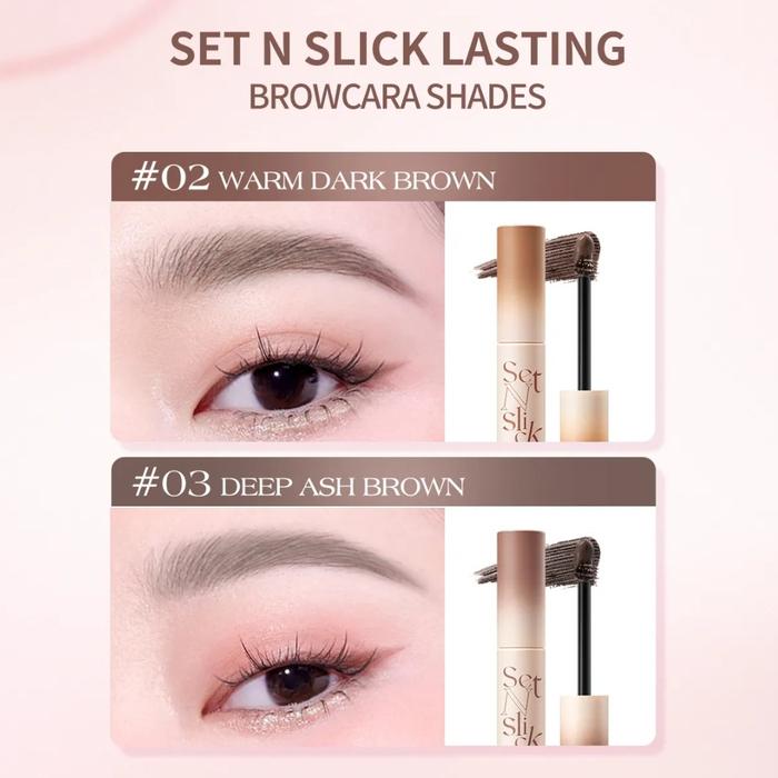 Gambar [NEW LAUNCH] BNB barenbliss Set N Slick Lasting Browcara - warm dark brown dari MAULA GLOW undefined 4 Tokopedia