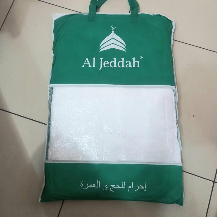 Gambar Kain Ihram Exclusive Dewasa Pria Perlengkapan Haji Umroh - Al Jedah, Dewasa dari EXCLUSIVE HAJJ UMRAH undefined Tokopedia