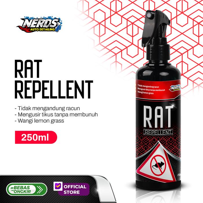 Gambar Rat Repellent Spray (Pengusir Tikus, Pembasmi tikus Ampuh) - 250ml dari Nerds Autodetailing undefined Tokopedia