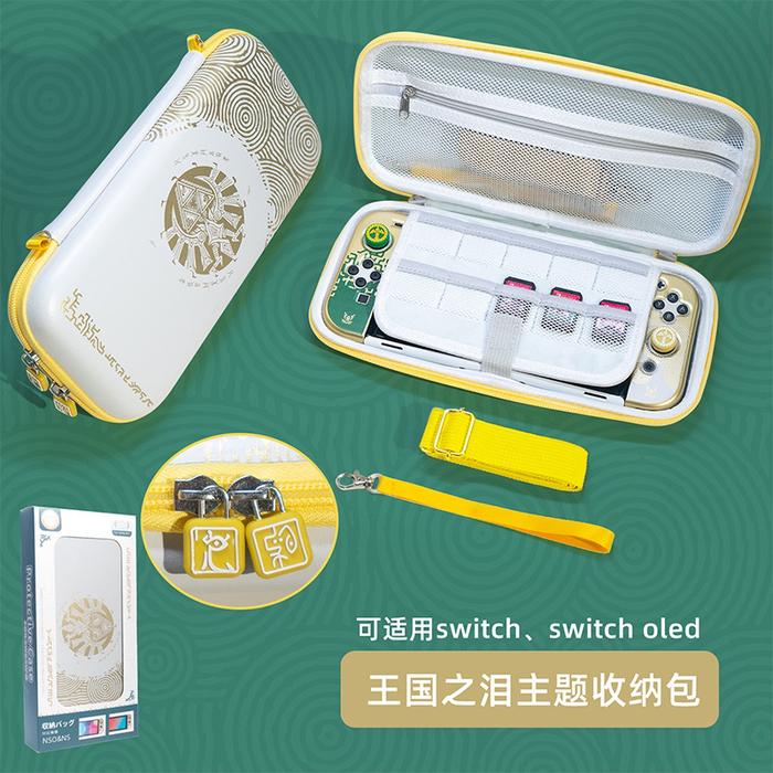 Gambar Akitomo Pouch Tas for Nintendo Switch Zelda Tears of Kingdom Totk Aksw-175 - Putih dari Liberty Game Store Kota Administrasi Jakarta Utara Tokopedia