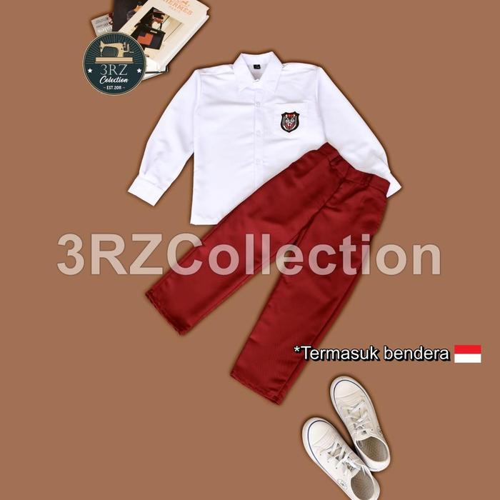 Gambar Seragam Sekolah Dasar Baju Seragam Sd Baju Sekolah Dasar Negeri - Set SD Pria Pjg, Kelas 1 dari schoolmarket undefined Tokopedia