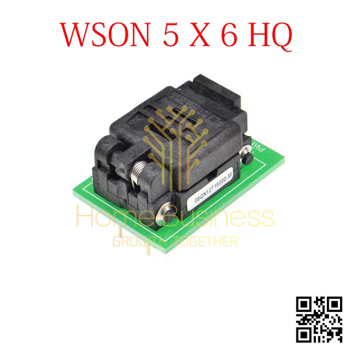 Gambar Adapter Jepitan Socket Soket IC Bios QFN8 WSON8 QFN 8 WSON 8 - WSON 5X6MM HQ dari Home Business Jbu undefined Tokopedia