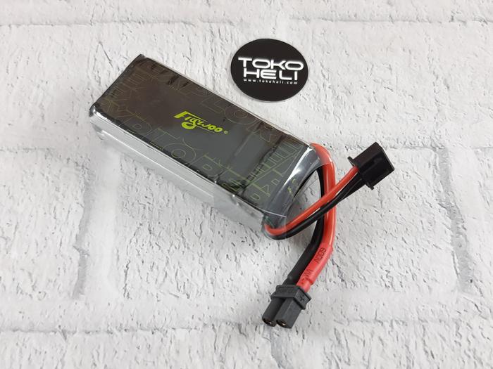 OVONIC 3S Lipo 11.1V 80C 1000mAh Airsoft Lipo accu met Mini