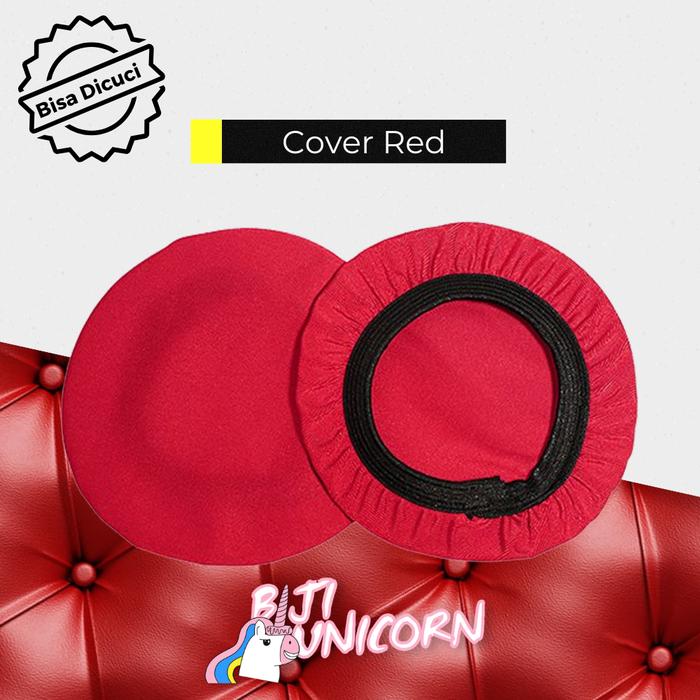 Gambar Earpad Earcup Ear Cushion HiVi Hi Vi Swan AW-65 AW65 AW 65 Busa Foam - Cover Red dari Bijiunicorn. undefined Tokopedia