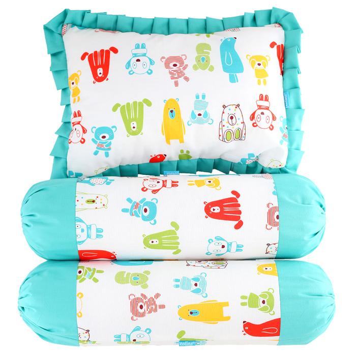Jual Set Sarung Bantal Guling Bayi Baby Pillow Cover 02 Kota
