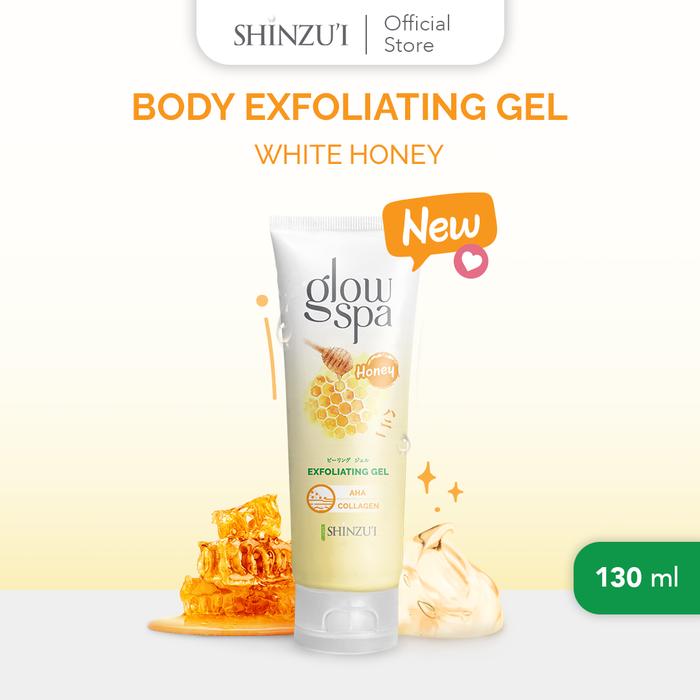 Gambar Shinzui Glow Spa Exfoliating Gel Honey 130ml dari Shinzu'i Official Shop undefined Tokopedia