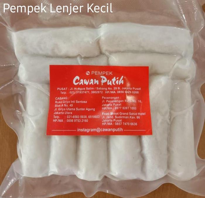 Gambar PEMPEK FROZEN - LENJER KECIL dari PEMPEK CAWAN PUTIH undefined Tokopedia