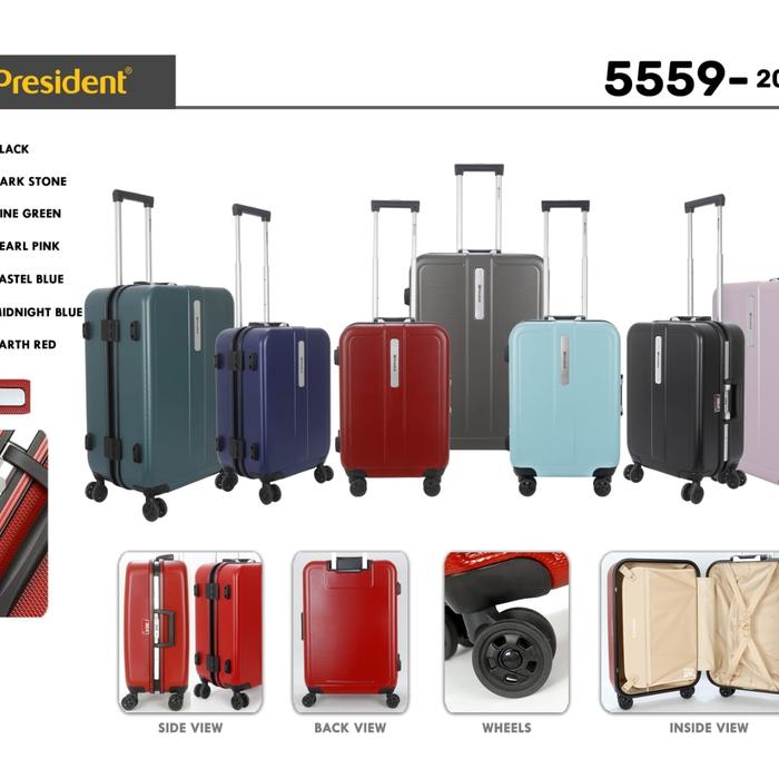 Gambar Koper Kabin President ORIGINAL - 5559 dari Lotus.tanahabang undefined Tokopedia