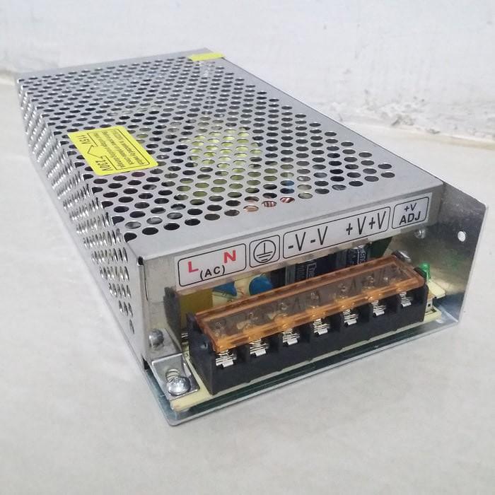 Gambar Panel Power Supply Box CCTV 12V 12 Volt DC 10A 20A 30A PSU Terpusat - PSU 12V 10A dari Pi Toserba undefined Tokopedia