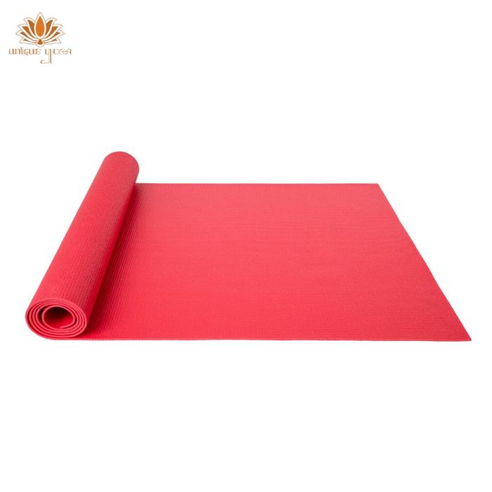 Gambar Matras Yoga / Yoga Mat PVC 4 mm - Merah, Polos dari Unique Yoga Indonesia undefined Tokopedia