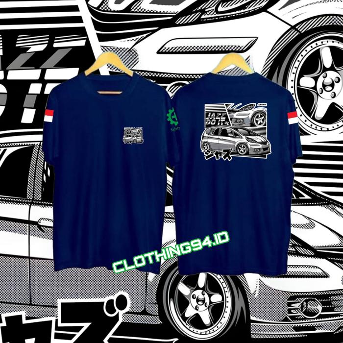 Gambar kaos Honda jazz/kaos mobil/kaos pria/kaos kata kata/distro/kaos wanita - navy, M dari CLOTHING94.ID undefined Tokopedia