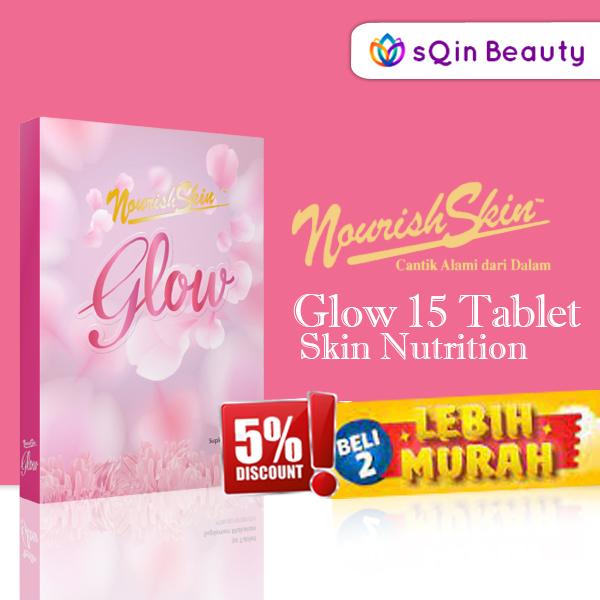 Gambar NEW Nourish Skin Glow isi 15 Tablet / Suplemen Kulit / Vitamin Glowing dari SQIN Beauty undefined Tokopedia