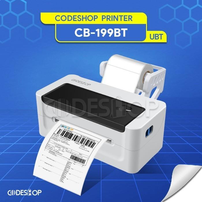 Gambar Printer Label Resi Codeshop CB-199BT USB - CB-199BT dari CODESHOP MEDAN undefined Tokopedia