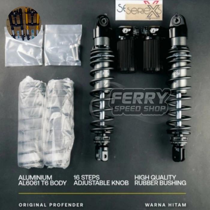 Gambar Shockbreaker Yamaha xmax 250 / Shock profender Xmax 250 Tipe X series - Hitam, Xmax 250 dari Ferry speed shop undefined Tokopedia