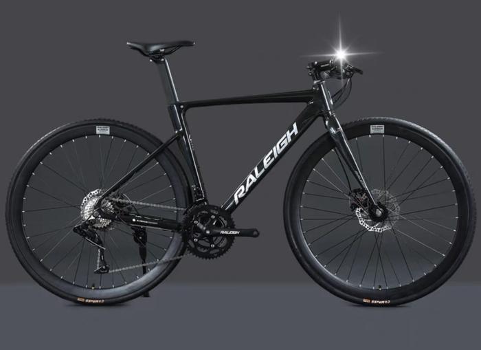 Gambar Sepeda City Bike Flatbar Raleigh RLH Urban Hybrid 700c - Black, 24 Speed dari Speeda Store undefined Tokopedia