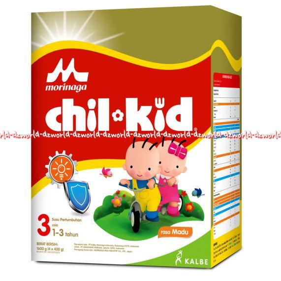Gambar Morinaga 1600Gr Chil Kid 3 Rasa Madu Chilkids Chil-Kid Honey Susu dari Nhyastore undefined Tokopedia