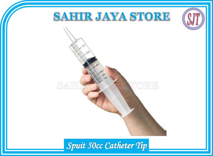 Gambar Suntikan Besar Spuit Jumbo 100 ml Disposable Syringe Catheter Tip 50cc - 50cc dari Sahir Jaya Store undefined Tokopedia