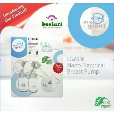 Gambar LITTLE GIANT NANO ELEKTRIK BREAST PUMP MODEL LG 6936-G ,POMPA ASI - Putih dari LESTARI BABY KIDS undefined Tokopedia