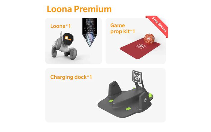 Gambar Loona The Petbot Smart Robot ChatGPT / Robot Pet / Anjing Robot - Loona Premium dari wekey undefined Tokopedia