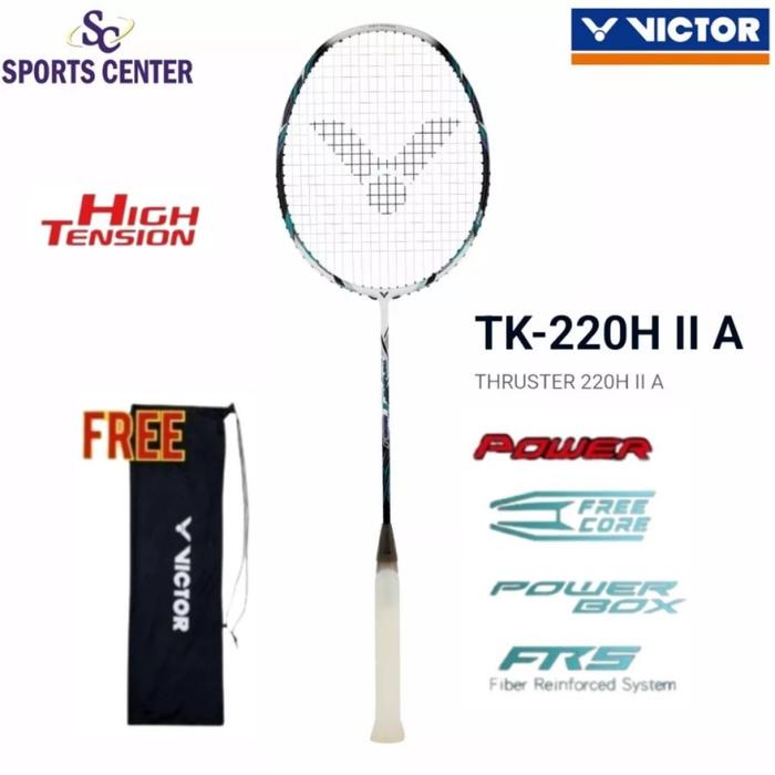 Gambar New Raket Badminton Victor Thruster K 220H / TK-220H / TK 220H II - A dari Sports Center undefined Tokopedia
