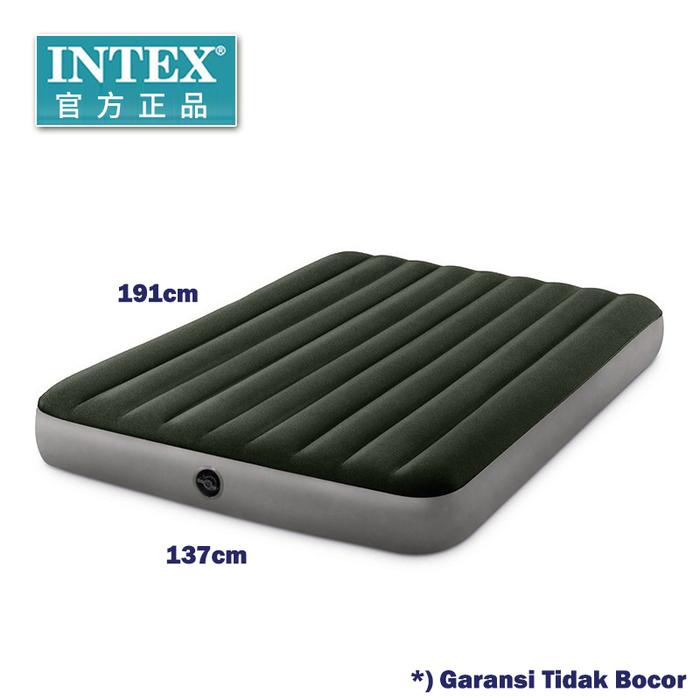 Gambar Intex 64108 Kasur Angin Double Bed Matras 137 x 191cm Camping Air Bed dari vesantra undefined Tokopedia