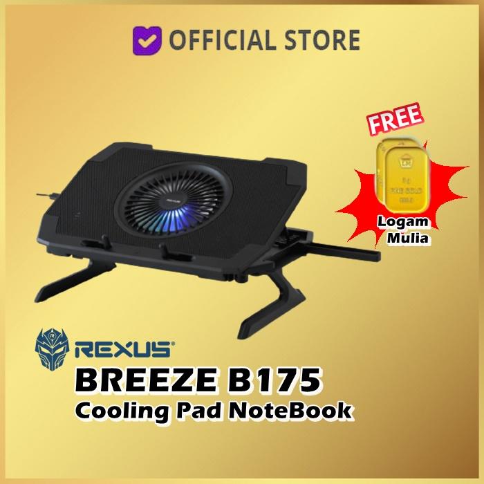 Gambar Rexus Breeze B175 Cooling Pad Laptop NoteBook B 175 dari Dunia Mas Computer undefined Tokopedia