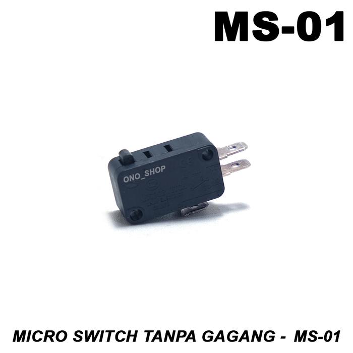 Gambar Saklar Microswitch Medium - Micro Switch Limit Switch 1NO 1NC - MS-01 dari Ono Shop undefined Tokopedia