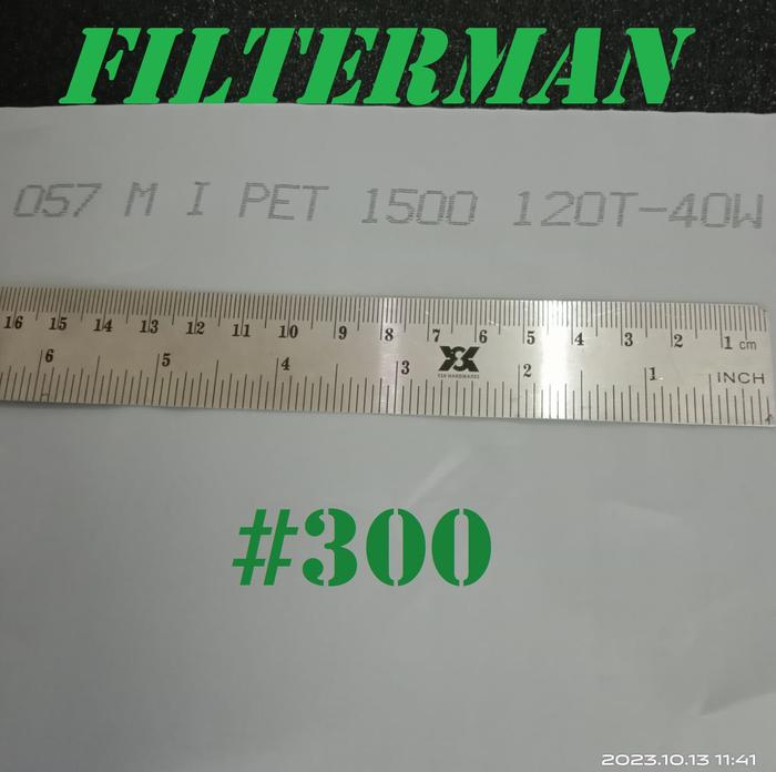 Gambar Kain Kasa Nilon Saringan Air Cat Filter 40 - 50 micron Poly Mesh 300 - W.165 x L.50 cm dari Filterman undefined Tokopedia