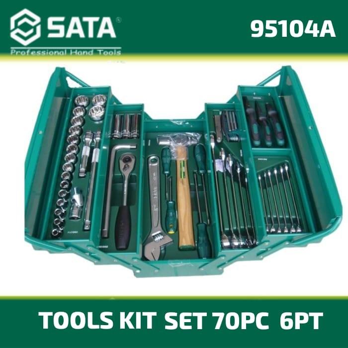 Jual SATA 95104A-70 6PT CANTILEVER ALAT PERTUKANGAN TOOL BOX KIT SET ...