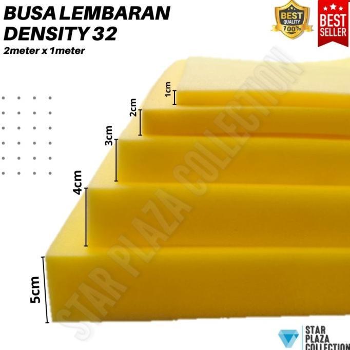Gambar TASHO BUSA LEMBARAN ROYAL KUNING YELLOW-1 DENSITY 32 (SOFA, MATRAS, - 1cm dari ditashopnew undefined Tokopedia