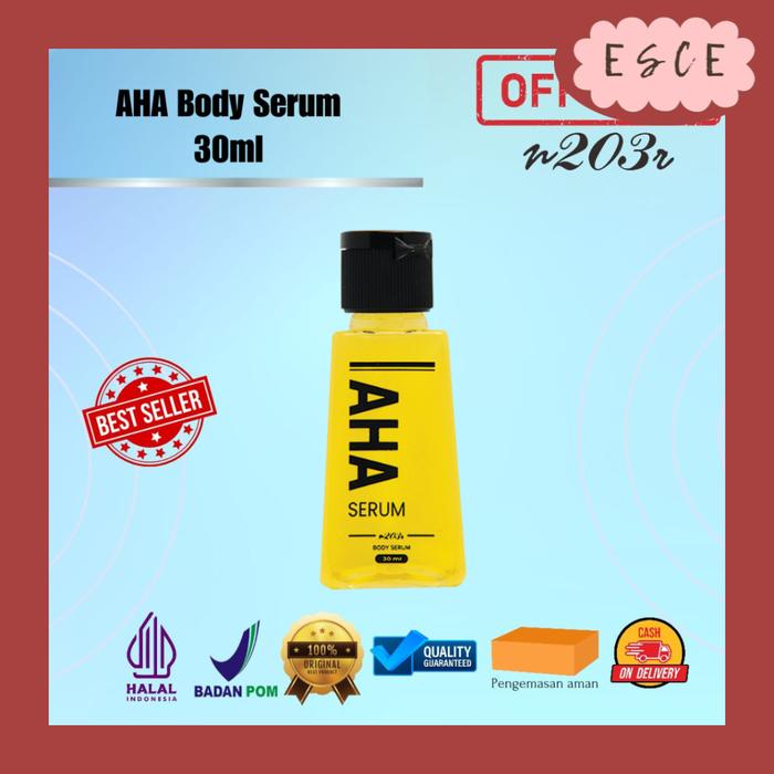 Gambar AHA Beauty Bar Soap Body Lotion Body Serum Pencerah Kulit BPOM - Serum 30ml dari SHOPESCE undefined Tokopedia