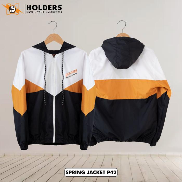 Gambar Tracktop Jacket Winbreaker Parasut Hoodie Kombinasi Warna Keren - MIYOSHI 08, XL dari HOLDERS OFFICIAL STORE undefined Tokopedia