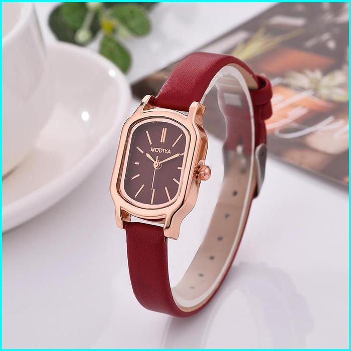 Gambar HOKI33 - Jam Tangan Wanita JT-10[Bisa COD] Jam Tangan Wanita MODIYA Mo - merah dari capitalilluminateagni undefined Tokopedia