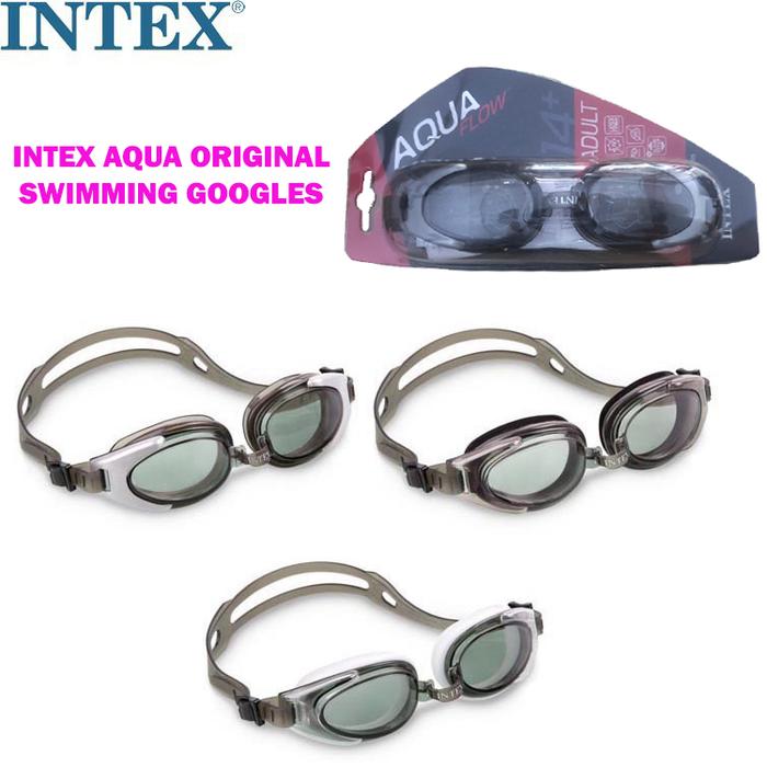 Gambar INTEX 55685 Kacamata Renang Dewasa Anti Fog Swimming Goggles - Putih dari vesantra undefined Tokopedia