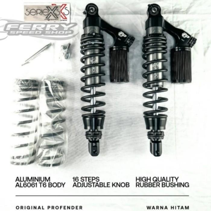 Gambar Shockbreaker Profender X Series Pcx 160 / Shock Profender Pcx 160 - Hitam, Pcx 160 dari Ferry speed shop undefined Tokopedia