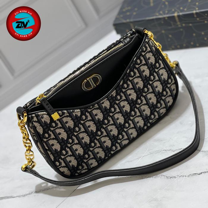 Gambar tas slingbag monteg d like original set poth with box #05 - Hitam dari ZAI BAGS VIP undefined Tokopedia