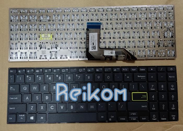 Gambar Keyboard Asus Vivobook 15 M513 M513u M513ua X513 X513e X513ea - Hitam dari Reikom undefined Tokopedia