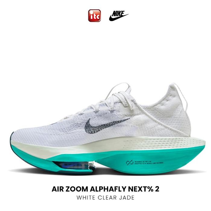 Promo Nike Air Zoom Alphafly NEXT% 2 White Clear Jade 100