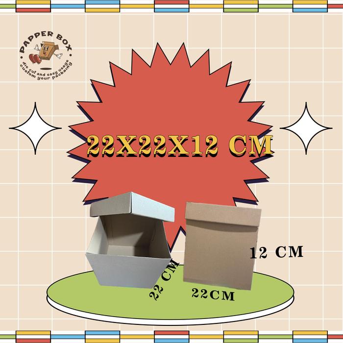 Gambar BOX KUE ULANG TAHUN DUS CAKE BOX MURAH MERIAH dari Paperboxx_ undefined Tokopedia