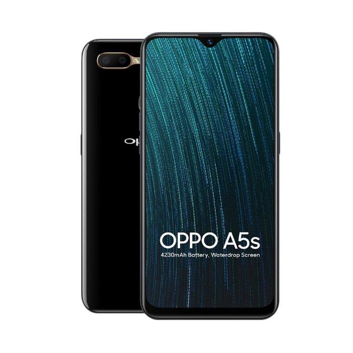 Gambar HP OPPO A5S RAM 3 GB INTERNAL 32 GB GARANSI RESMI - Hitam dari Aldy Cellular1 undefined Tokopedia