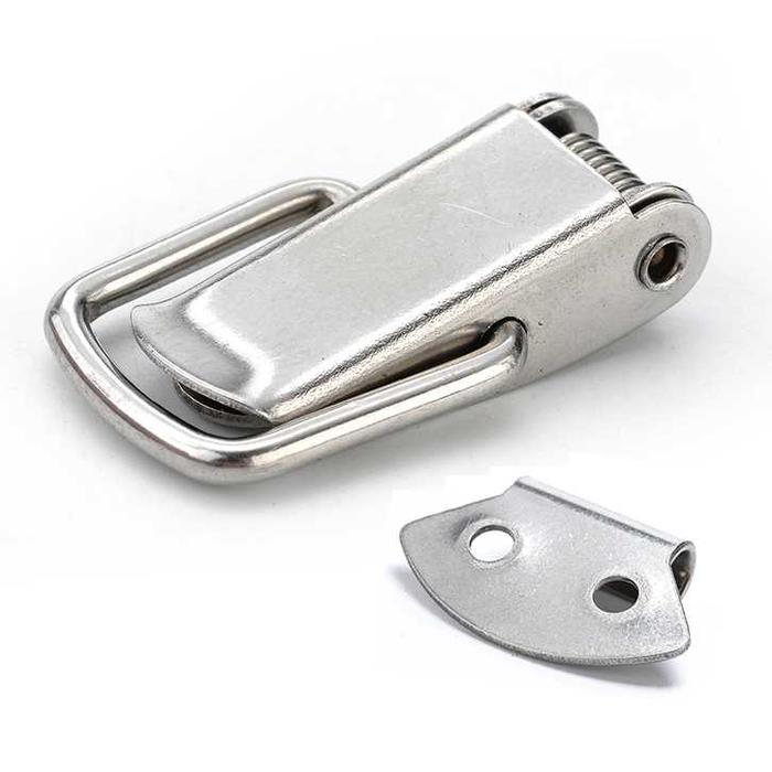 Gambar Kancing Pengait Pegas Spring Loaded Toggle Clamp Pengunci Box Kotak - J107 dari Aufa Teknik_NEW undefined Tokopedia