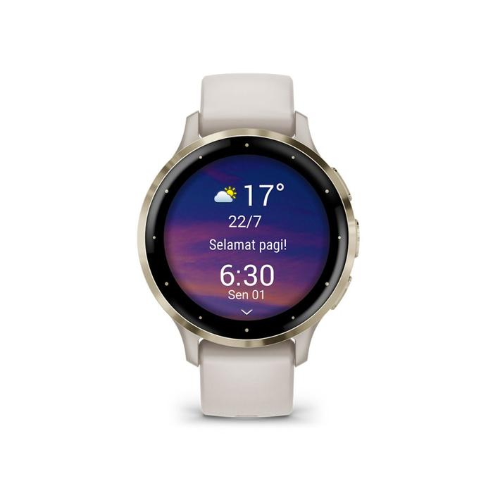 Gambar Garmin Venu 3S GPS Wi-Fi Garansi Resmi TAM 2 Tahun - Ivory dari Fenix Gadget undefined Tokopedia