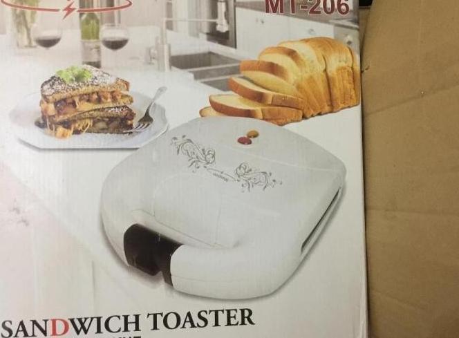 Ready Stok Sandwich Toaster Maspion Mt 206 Pemanggang Roti Panggangan