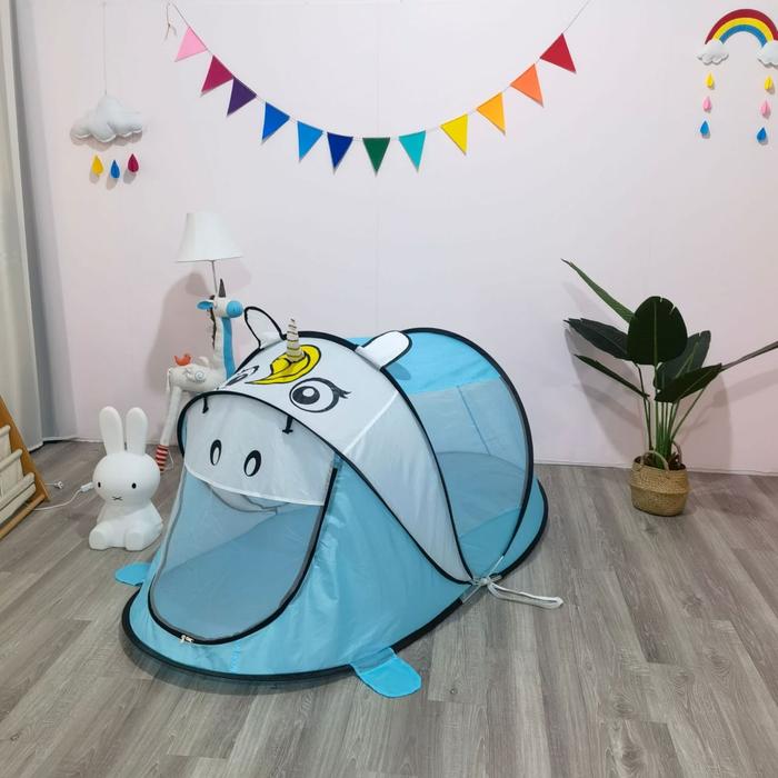 Gambar TENDA ANAK MAINAN CAMPING KEMAH KARAKTER HEWAN INDOOR OUTDOOR MURAH - UNICORN dari shenarcorner.168 undefined Tokopedia