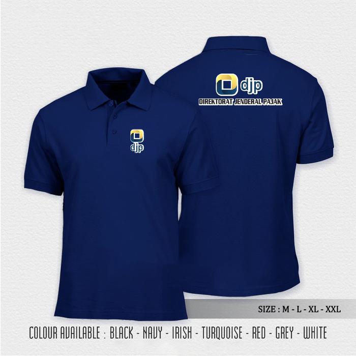 Jual polo shirt djp premium baju kerah dinas pekerjaan umum