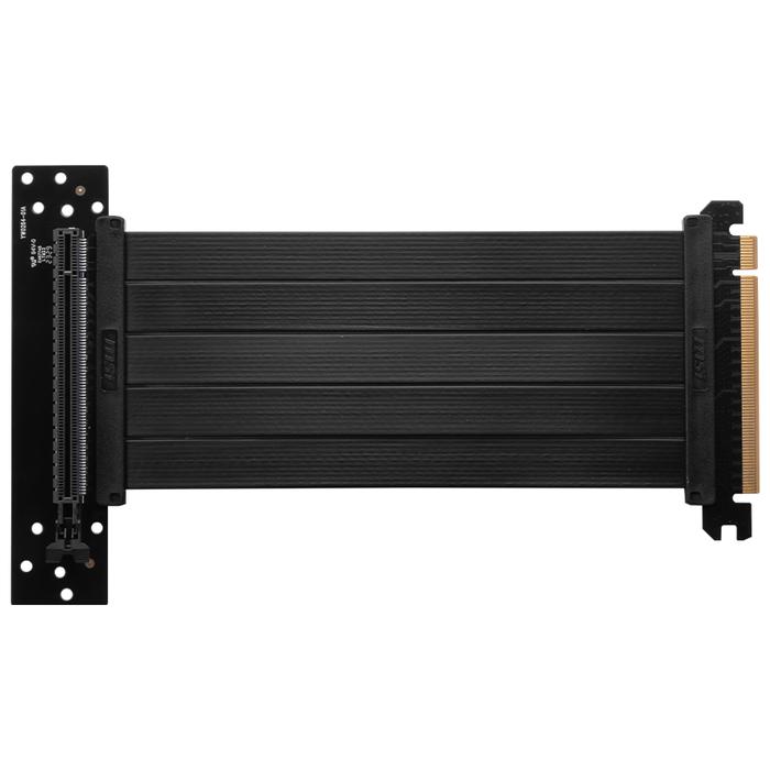 Msi Vertical Graphic Card Vga Gpu Riser Cable Pcie 40 180mm Black