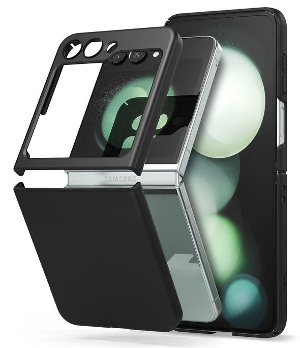 Gambar Case Samsung Galaxy Z Flip 5 5G Ringke Slim Hardcase Ultra Thin Casing - Black dari Nuglas Store undefined Tokopedia
