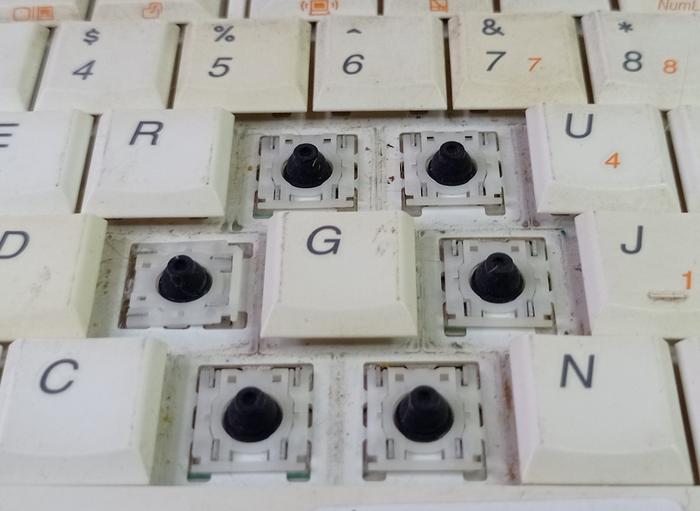 Gambar Tuts Tombol Keyboard LENOVO IdeaPad Y460C Y450 B460 V460 Y460 Y550 - Putih dari Gudang Sparepart Laptop undefined Tokopedia